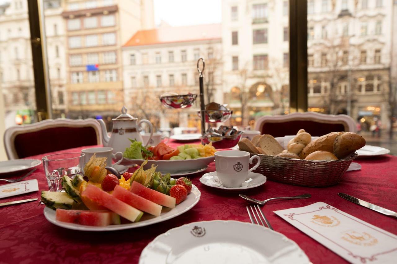 Wenceslas Square Terraces Prag Exterior foto